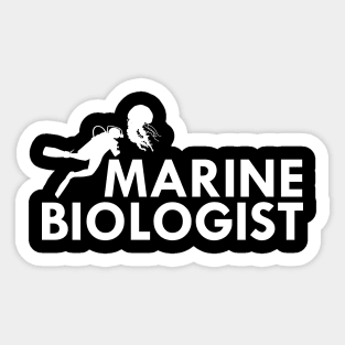 Marine Biologist Sticker